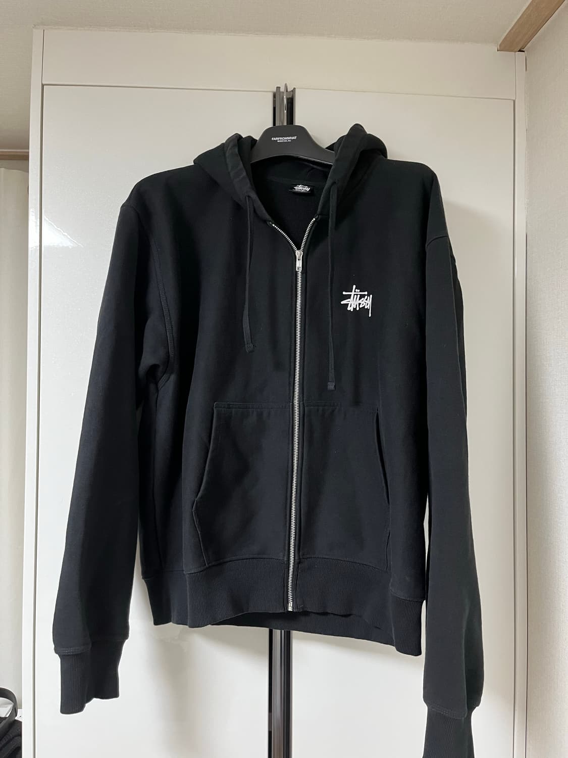 스투시 기모 후드집업 XL 상품이미지1