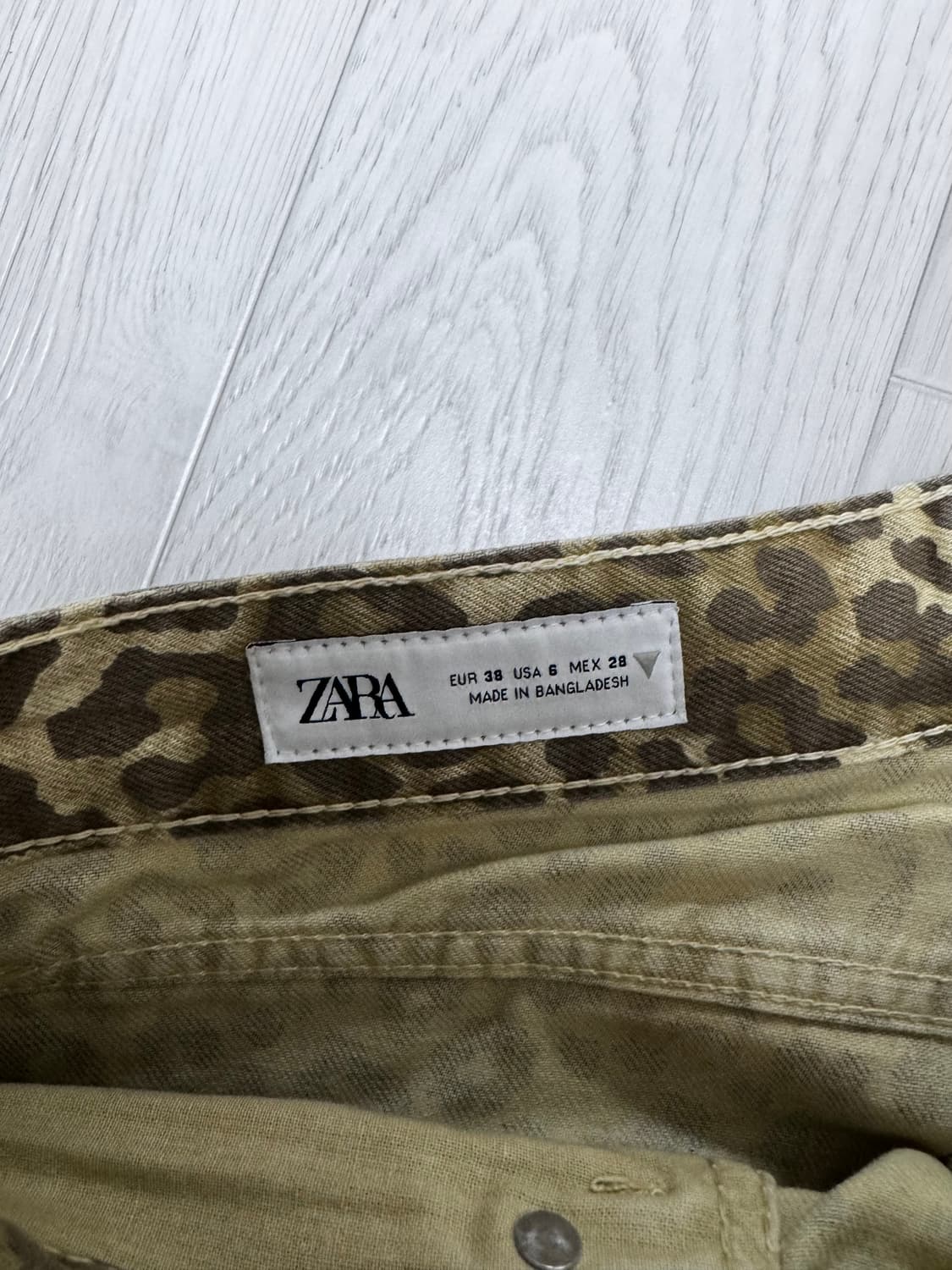 자라 레오파드 팬츠 상품이미지3