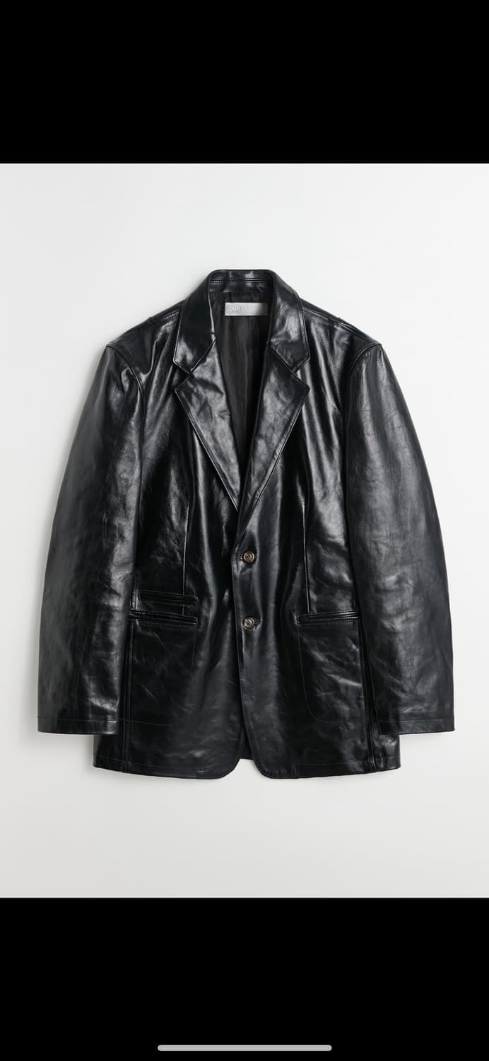 아워레가시 레더 블레이저 상품이미지1