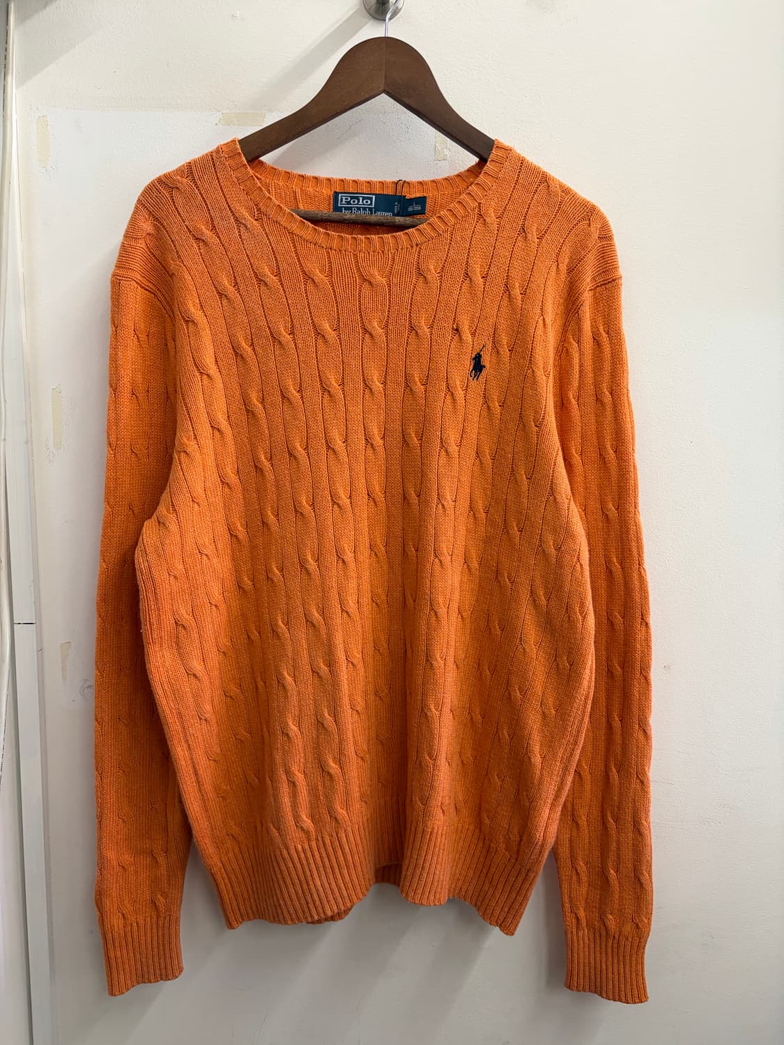 N158. 폴로 꽈배기 브이넥 니트 상품이미지1