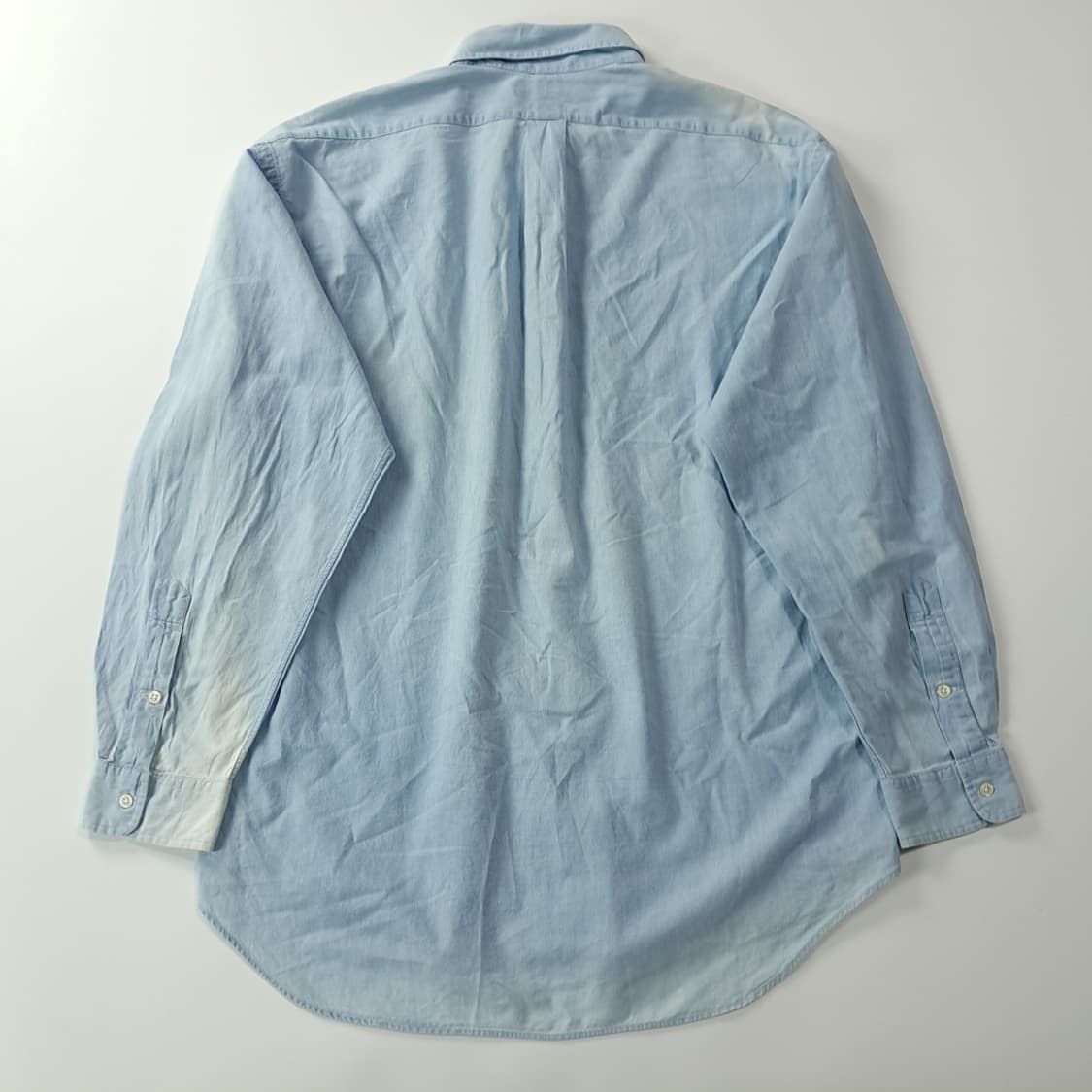 CK192 L 폴로 90s 빅셔츠 멀티포니 샴브레이 셔츠 남방 상품이미지6