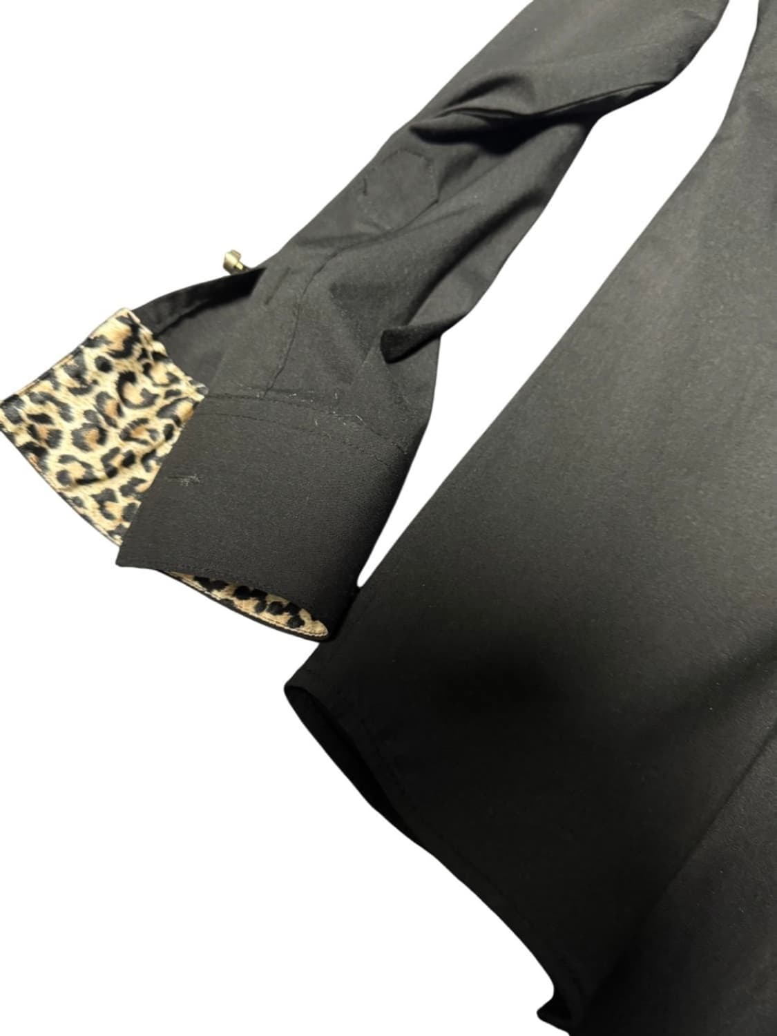 Vintage Leopard Black Shirt 상품이미지2