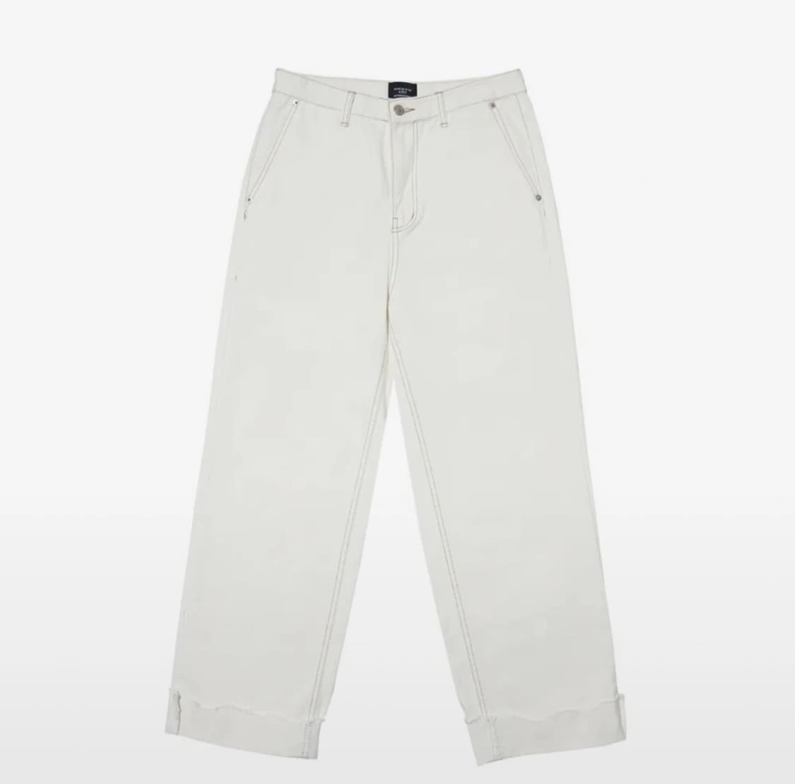 화이트 와이드팬츠 상품이미지2