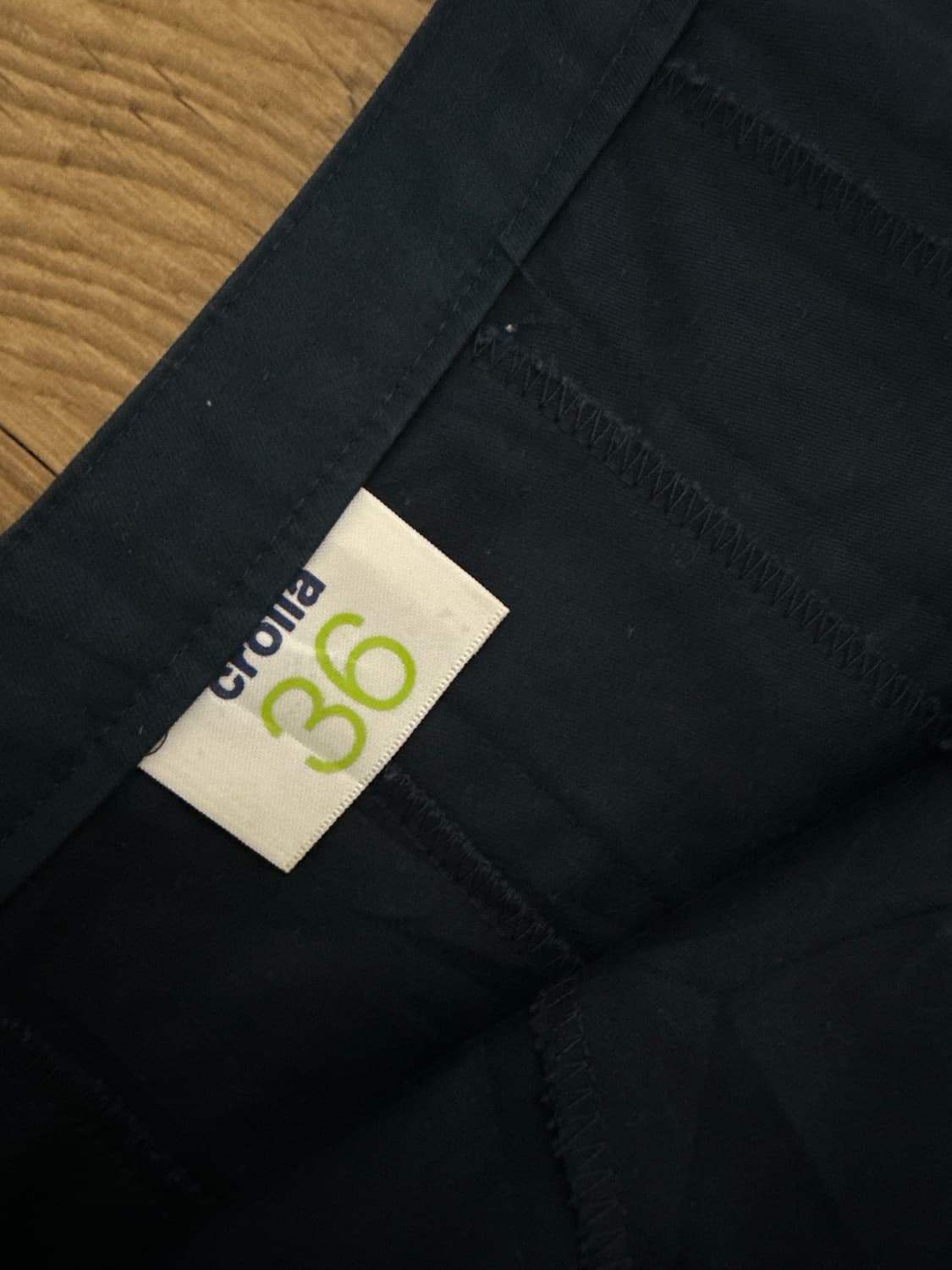 빈티지 플리츠 네이비 스커트 36 상품이미지2