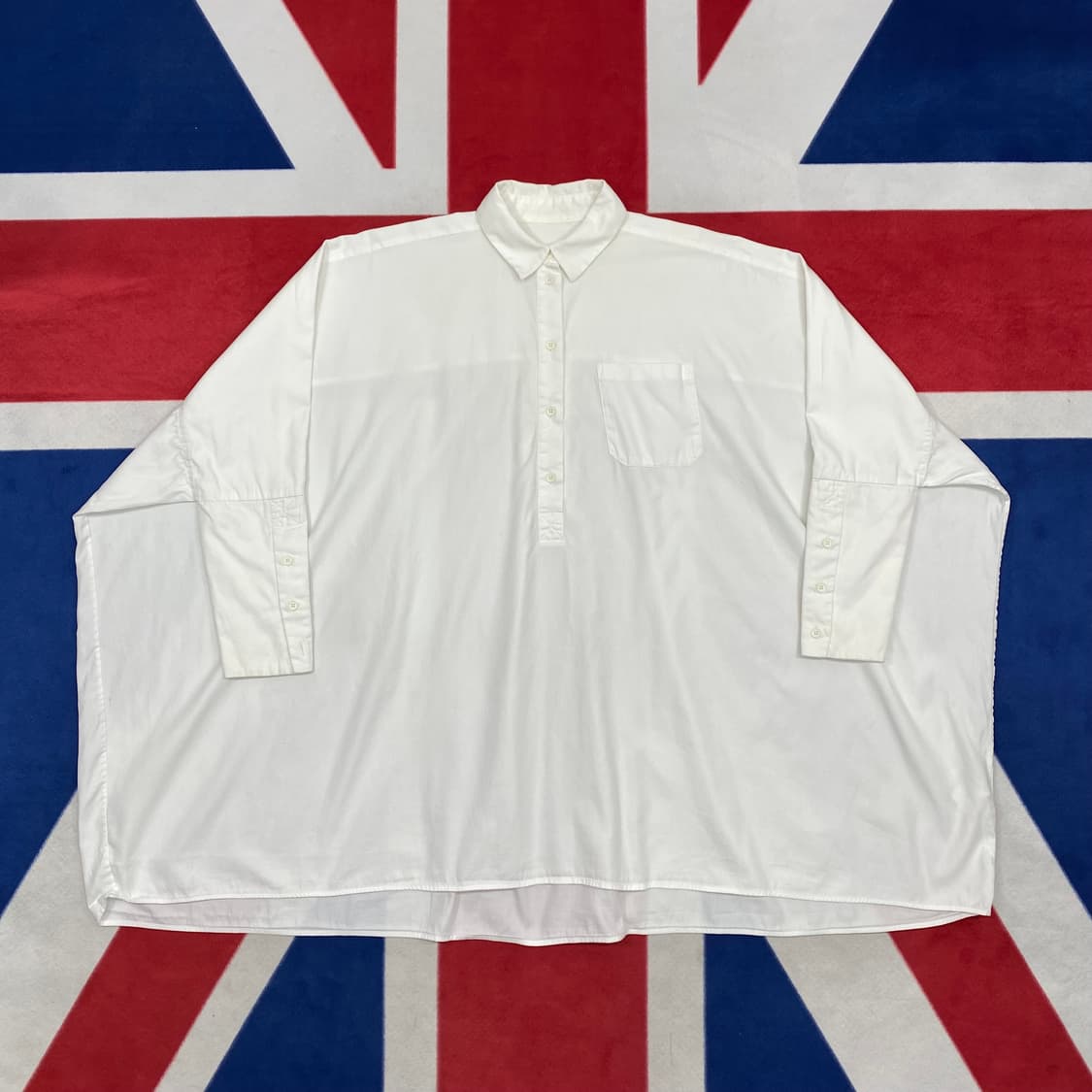 메종 마르지엘라 화이트 드레스 셔츠 여성M  상품이미지1