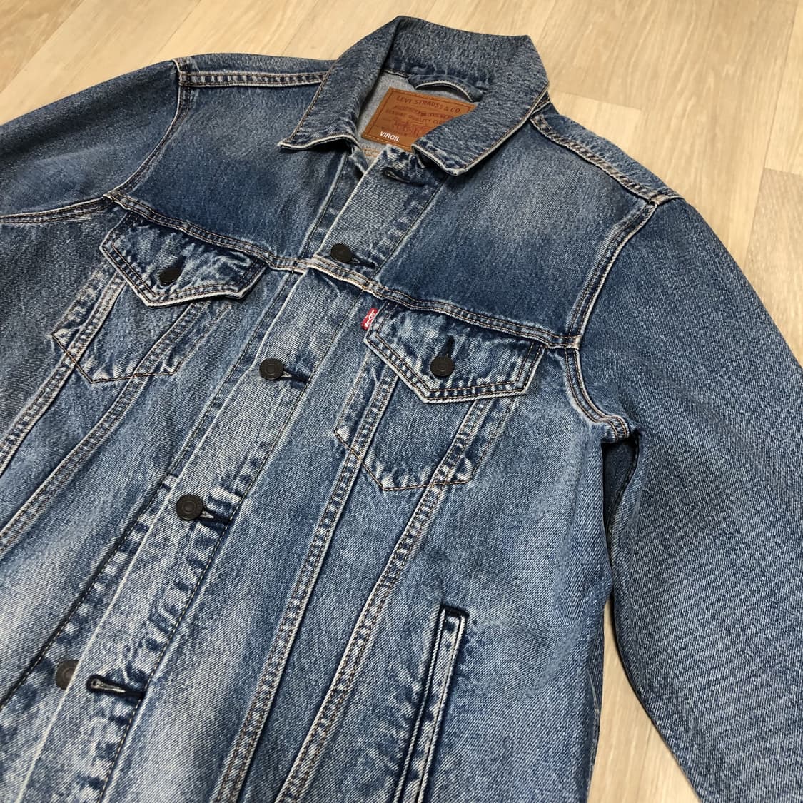 (M) 리바이스 Levi's 버질 VIRGIL 연청 데님 자켓 상품이미지7