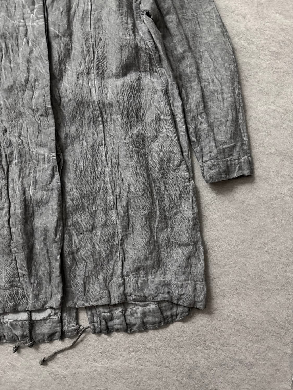 트랜짓 린넨 후드코트 상품이미지6