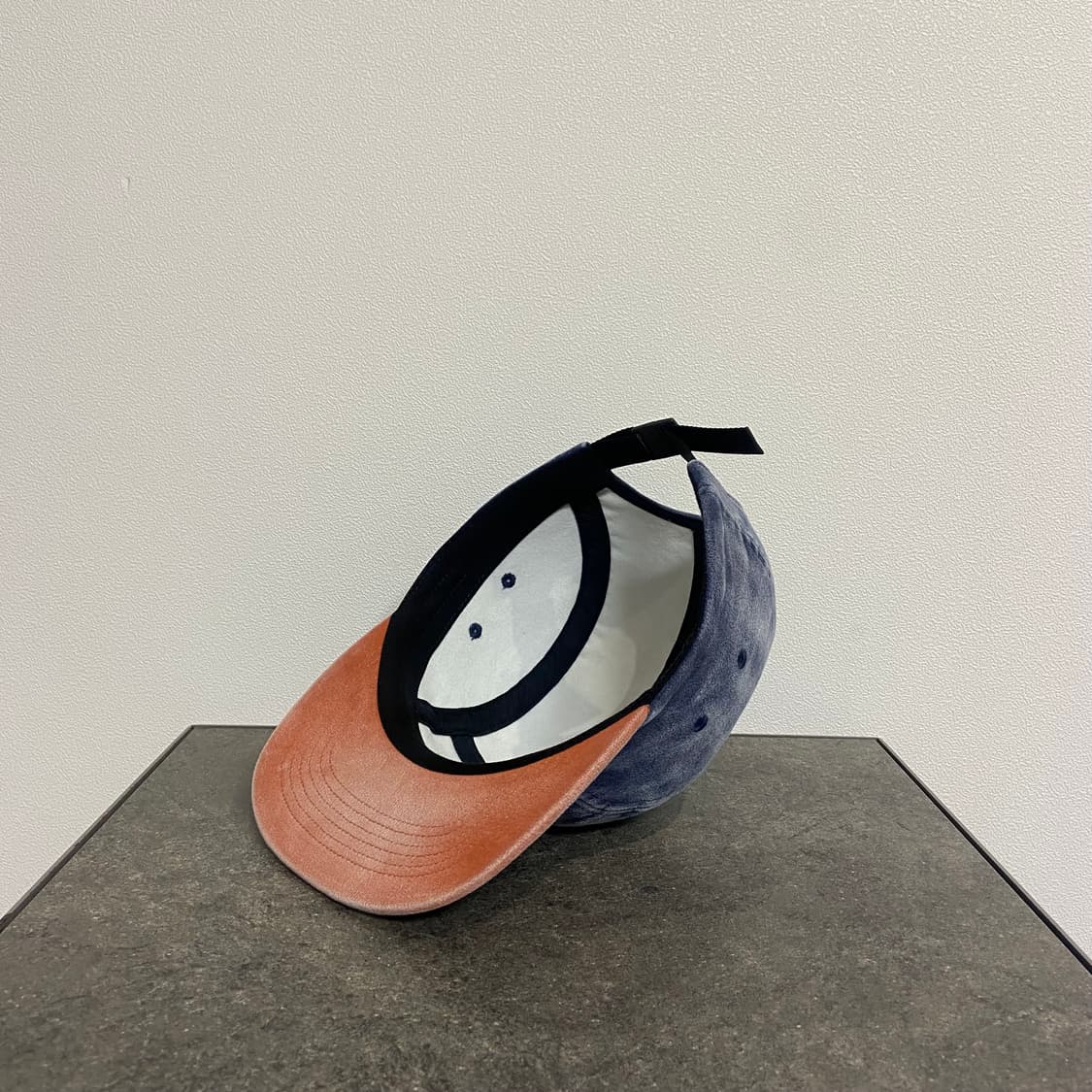 (OS) 슈프림 박스로고 캠프캡 모자 워시드 네이비 상품이미지6