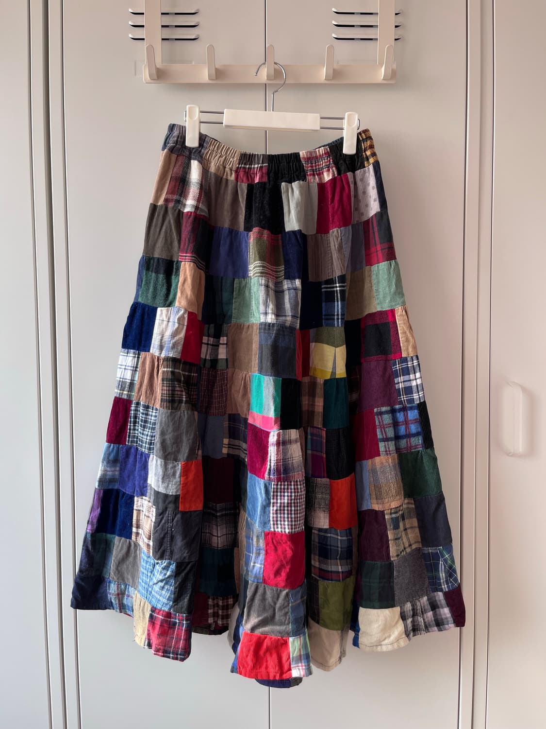 (Rare) vintage 패치워크 롱 스커트 상품이미지9
