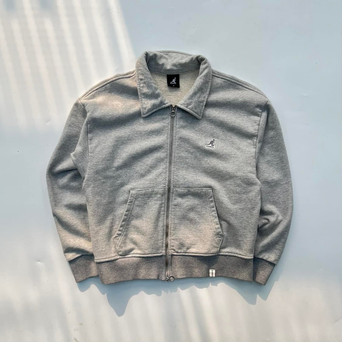 캉골 신형 투웨이 걸즈 크롭 스웻 트랙탑 져지(M) 상품이미지2