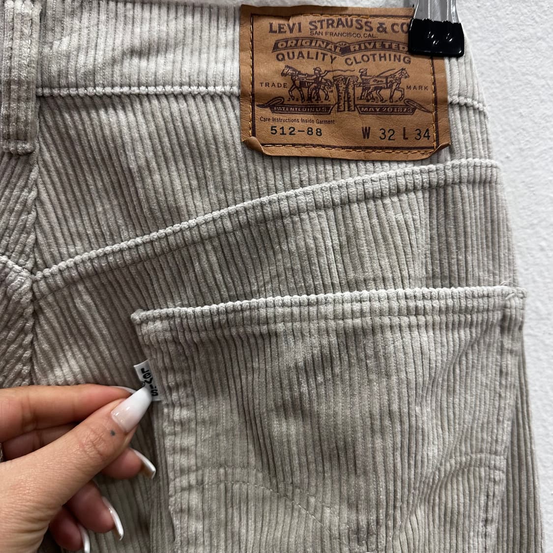 리바이스512 코듀로이 팬츠(32) 상품이미지7