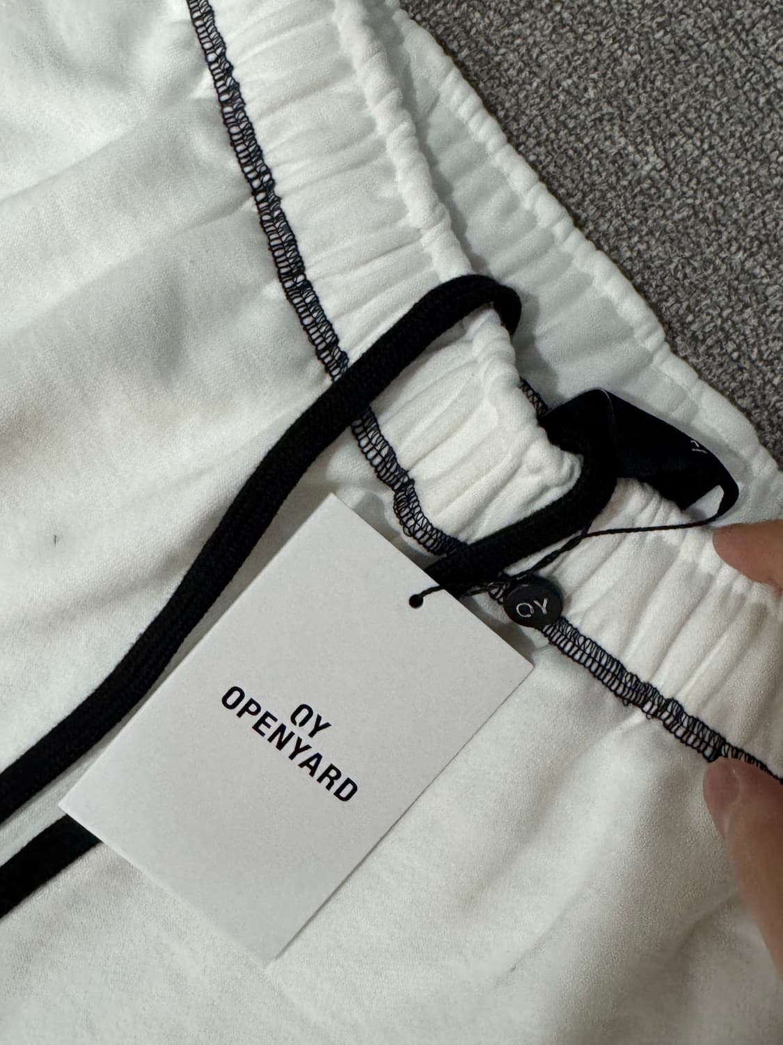 오와이 로고 스웻 팬츠 1  상품이미지10