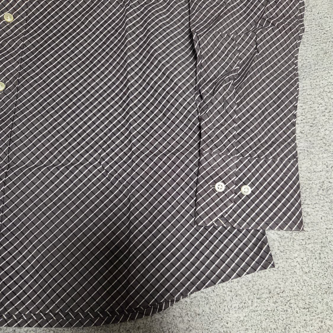 폴 스튜어트 버튼다운 체크셔츠 L(100) 상품이미지4