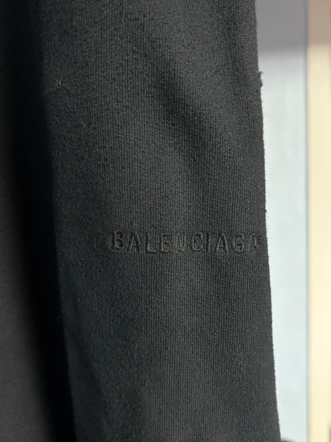 발렌시아가 네일 폴리쉬 스웻팬츠 블랙 M사이즈 상품이미지2