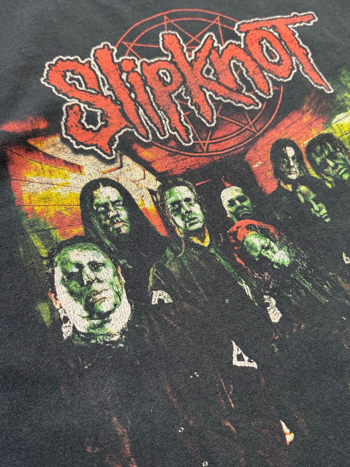 00s Slipknot 빈티지 밴드 티셔츠 상품이미지3