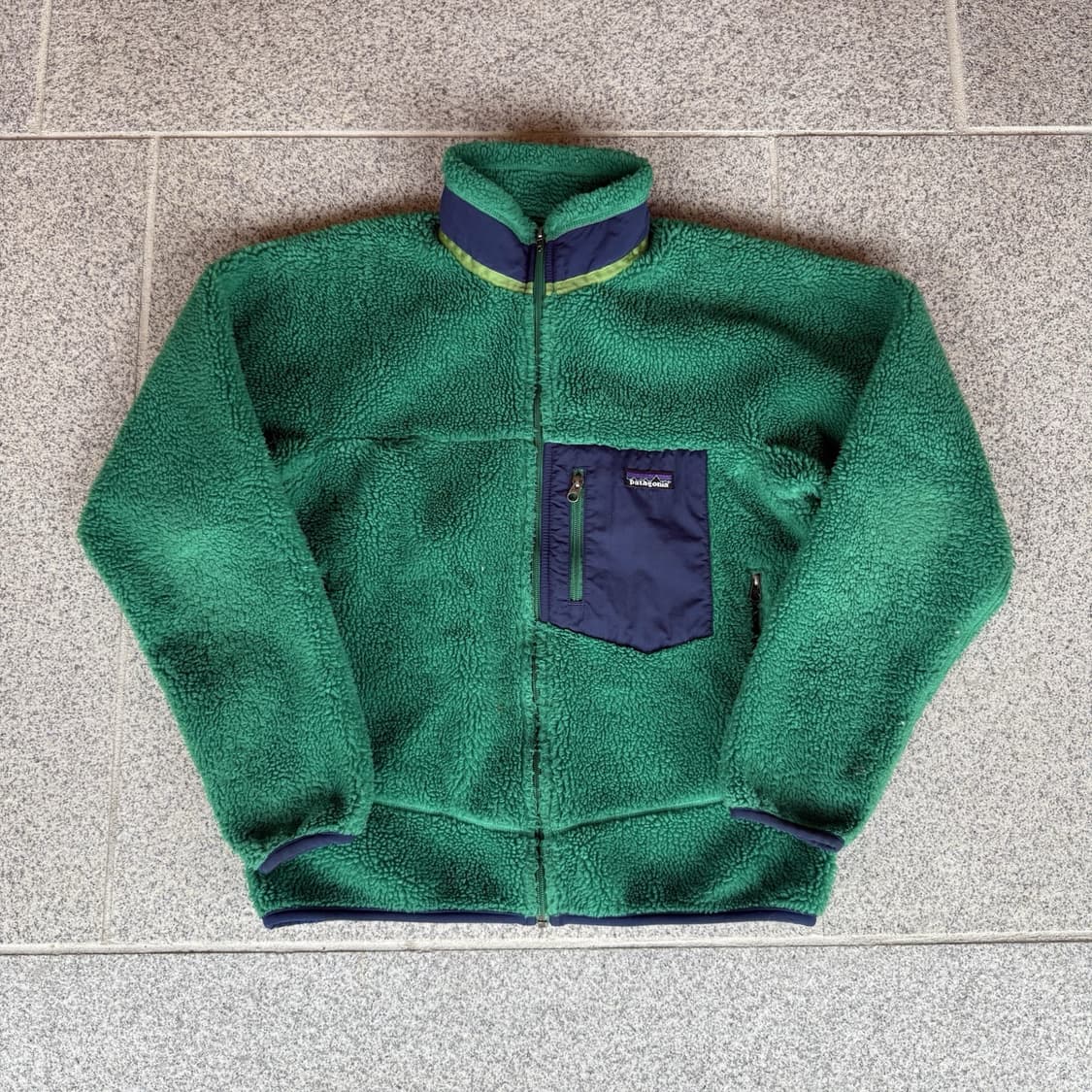 00s 파타고니아 레트로-X 그린/네이비 코스타리카 상품이미지1