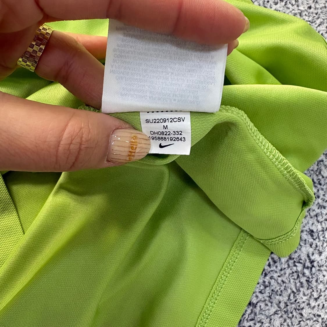 M 나이키 남성 기능성 반팔 티셔츠 0406J 상품이미지8