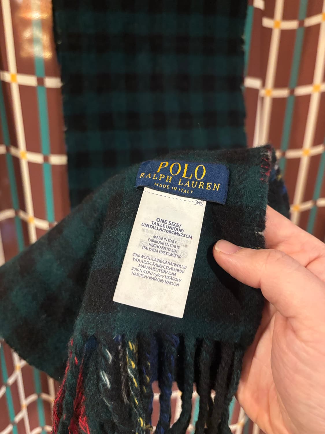 폴로 리버시블 머플러 상품이미지4