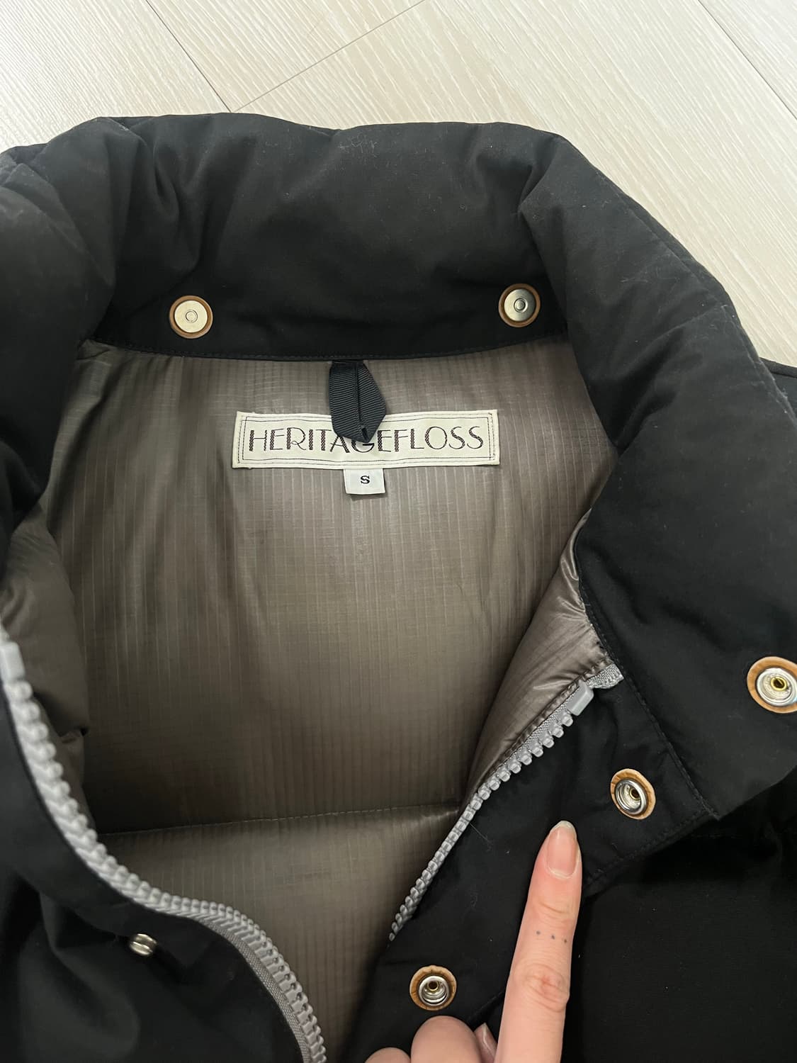 Heritage Floss 헤리티지플로스 덕다운 패딩 상품이미지3