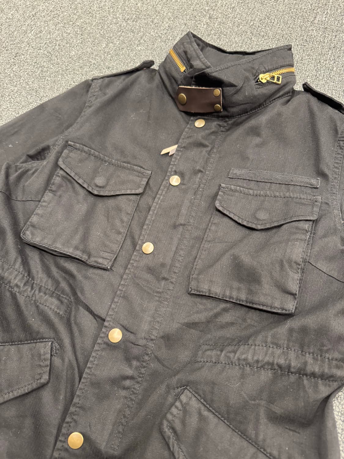 japanese vintage 여성 숏 야상 자켓 상품이미지2