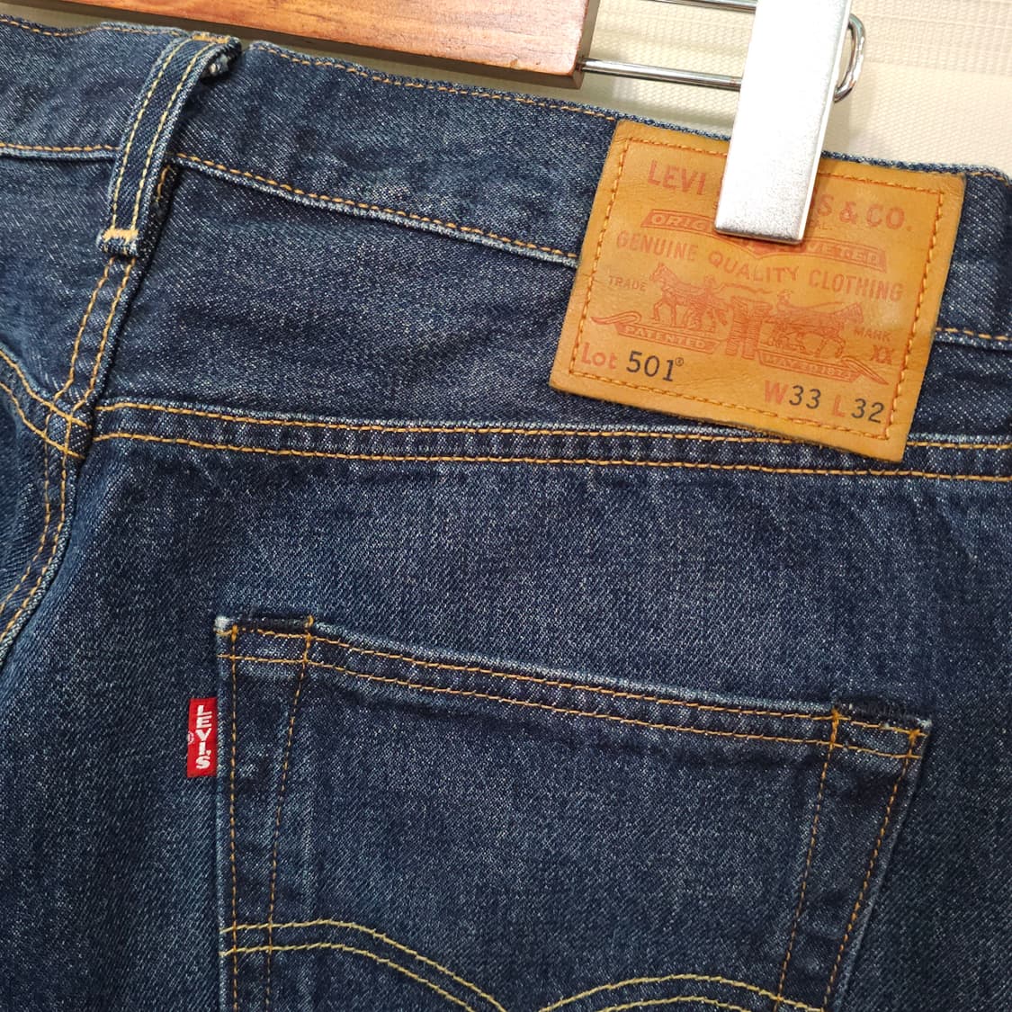USA 리바이스 501 00501-2455 빅E 셀비지 상품이미지6