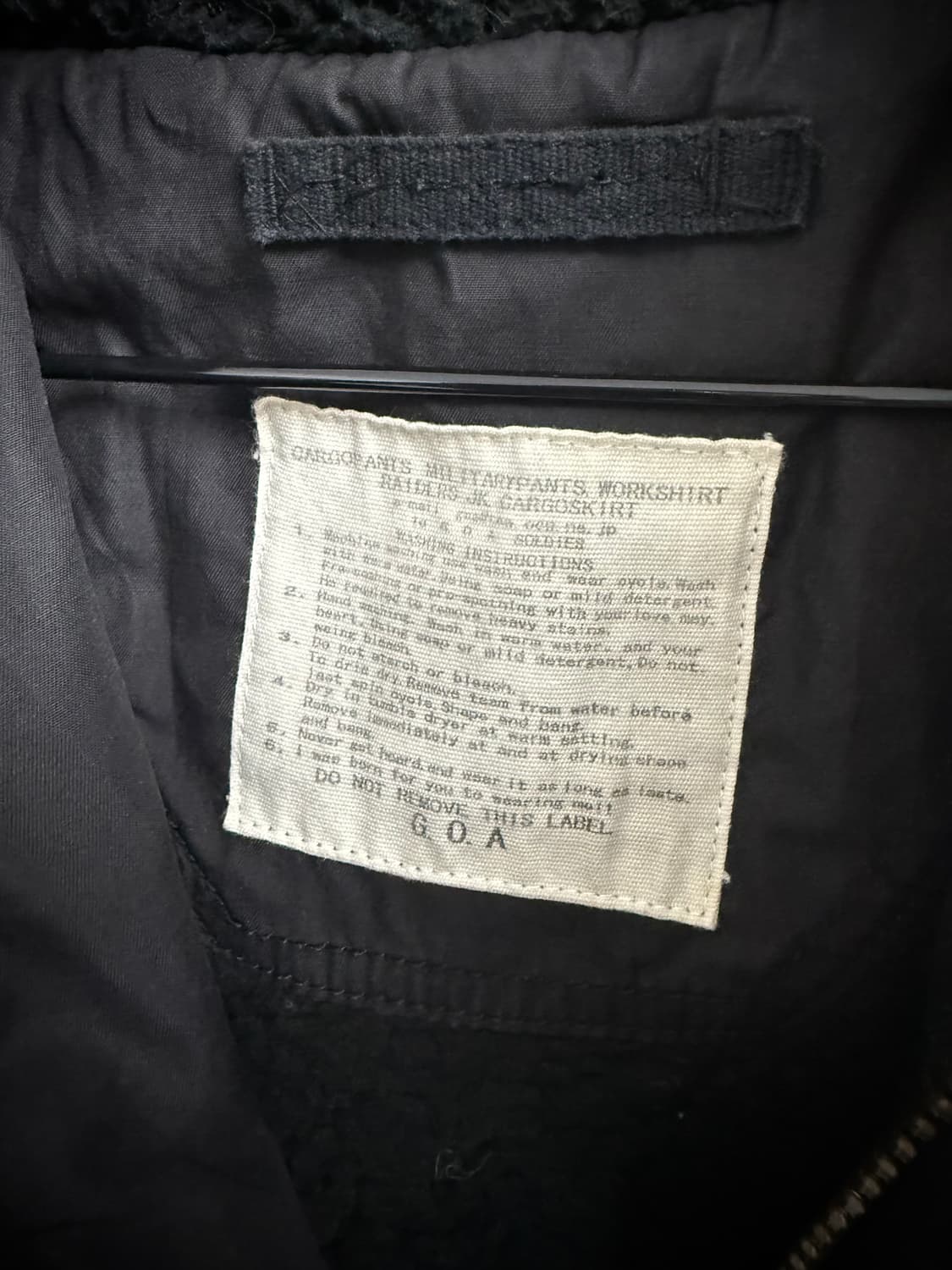 G.O.A collar detailed fur jumper  상품이미지2