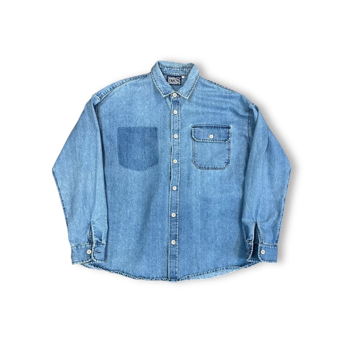 엑스톤즈 데님 셔츠 상품이미지1