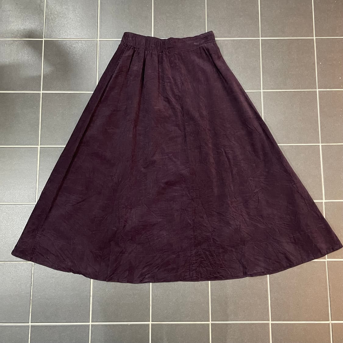 Vintage coduroi long skirt 상품이미지7