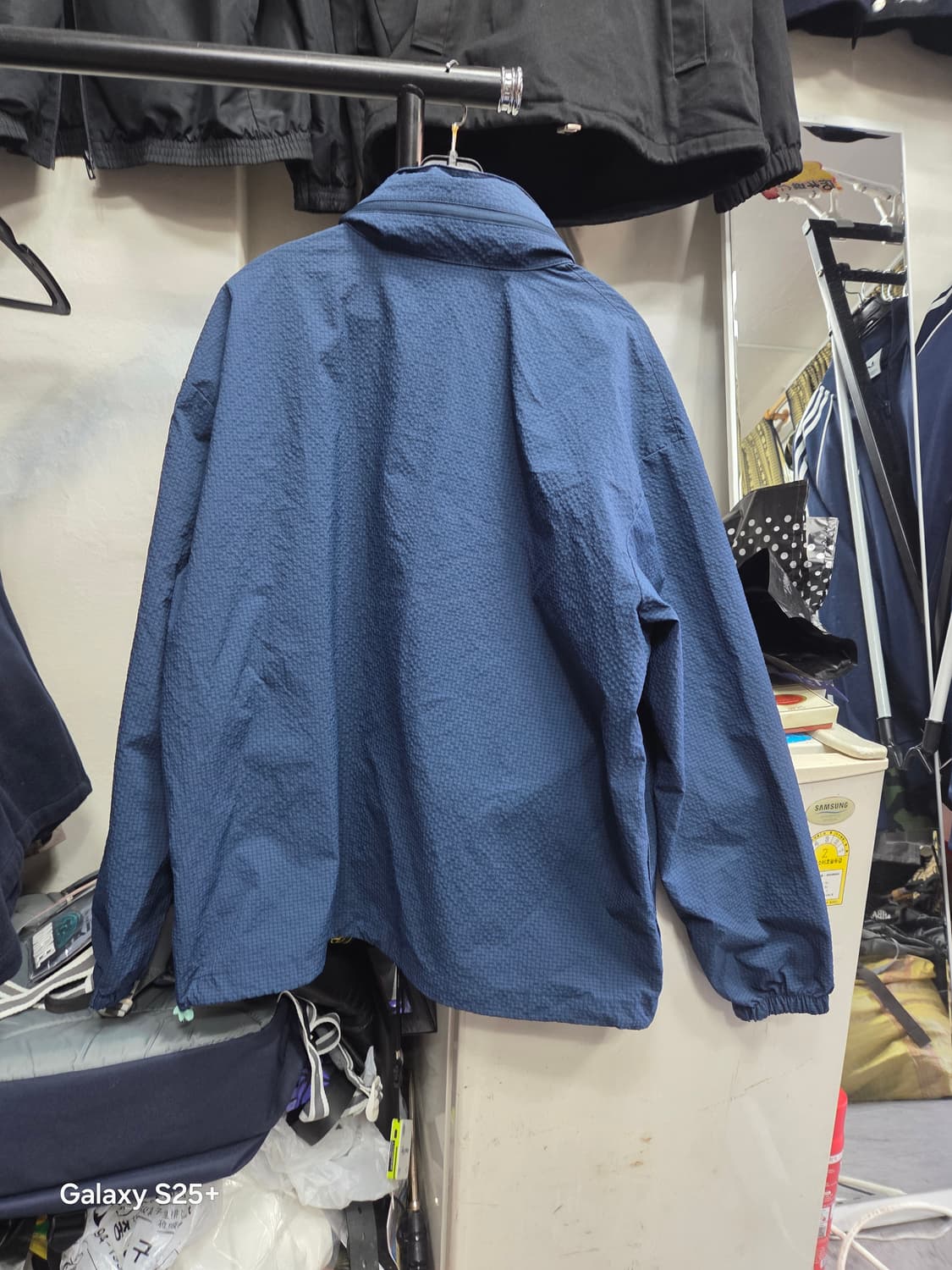 아디다스  아노락   네이비   자켓 상품이미지3