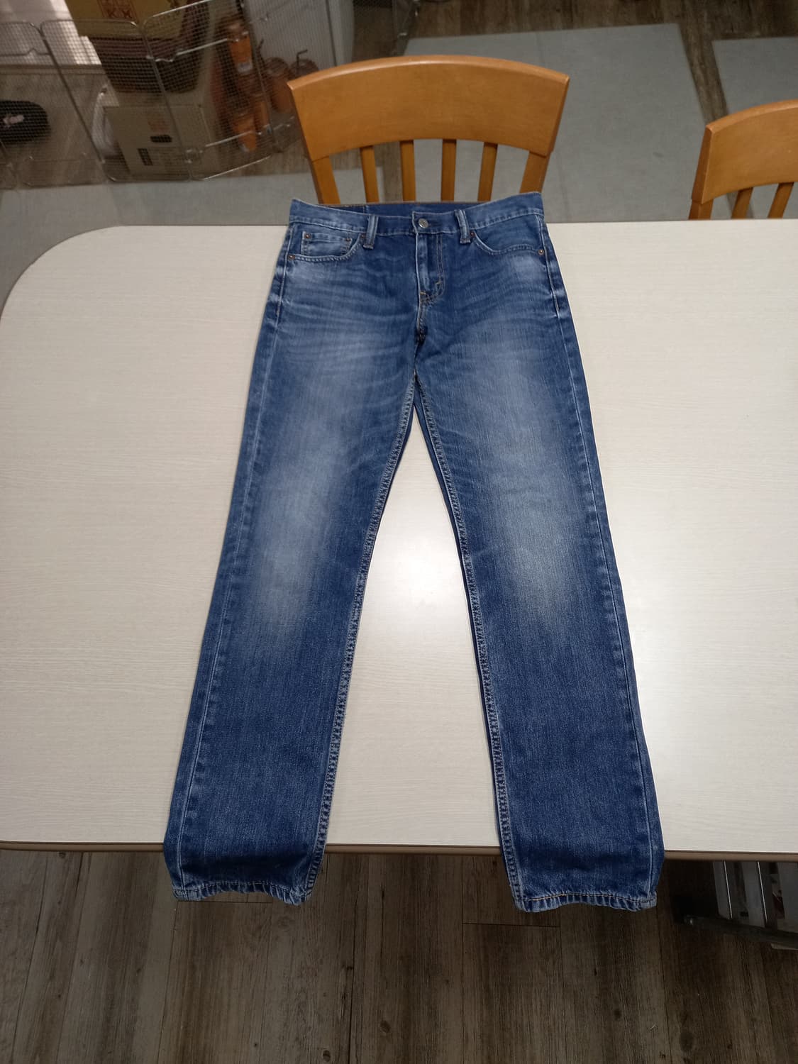 29-30 리바이스511 워싱 슬림일자진 30-187 상품이미지1