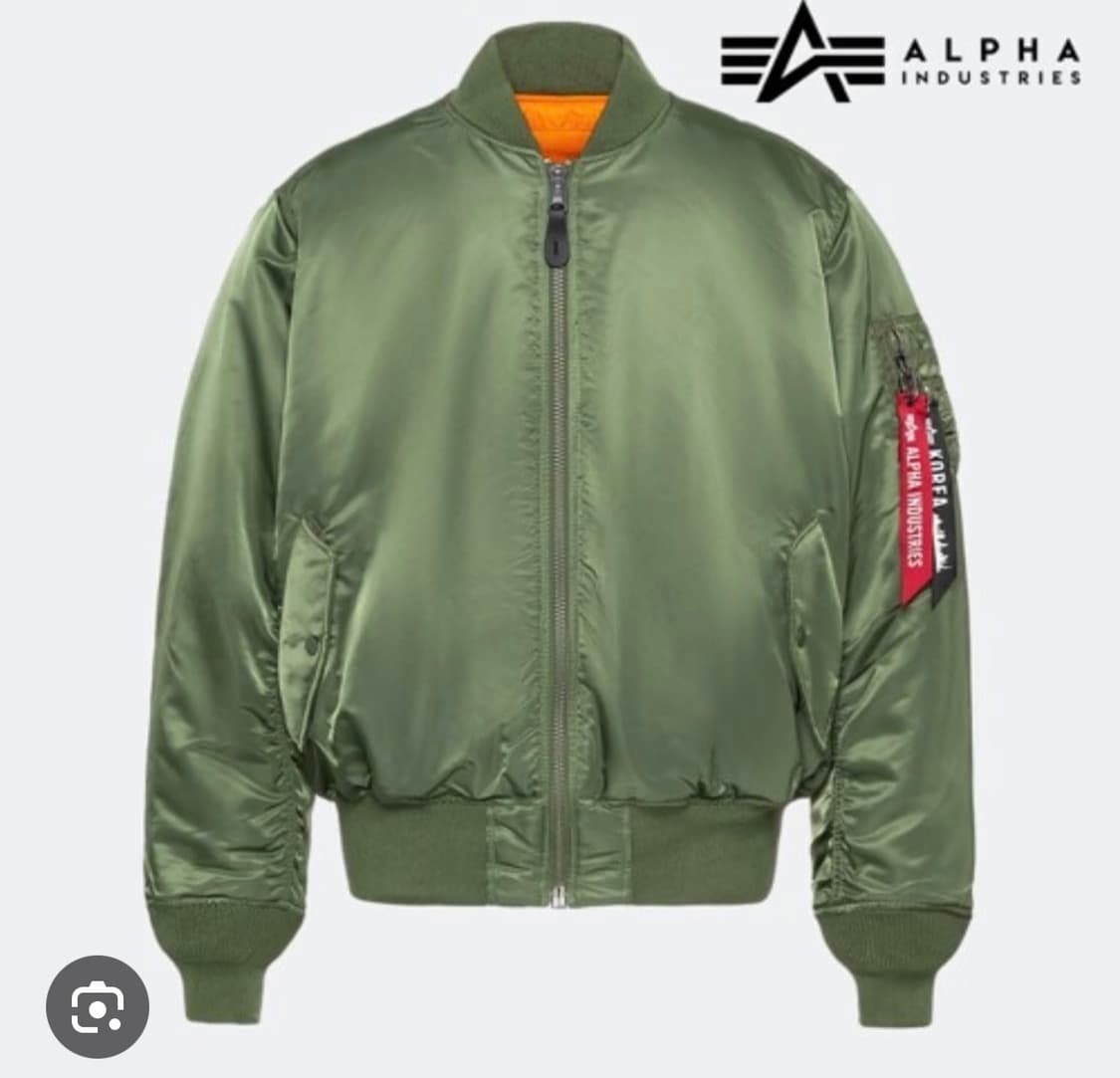 알파 인더스트리 MA-1 레귤러 Sage green 상품이미지1