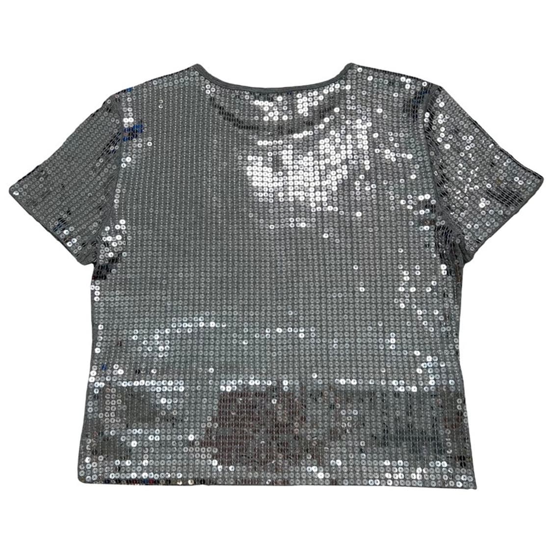 MICHAEL KORS top sequin short sleeve L 상품이미지7