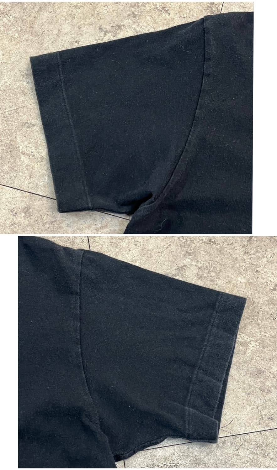 꼼데가르송 블랙 하트 와펜 반팔티 블랙 L #csz3479 상품이미지6