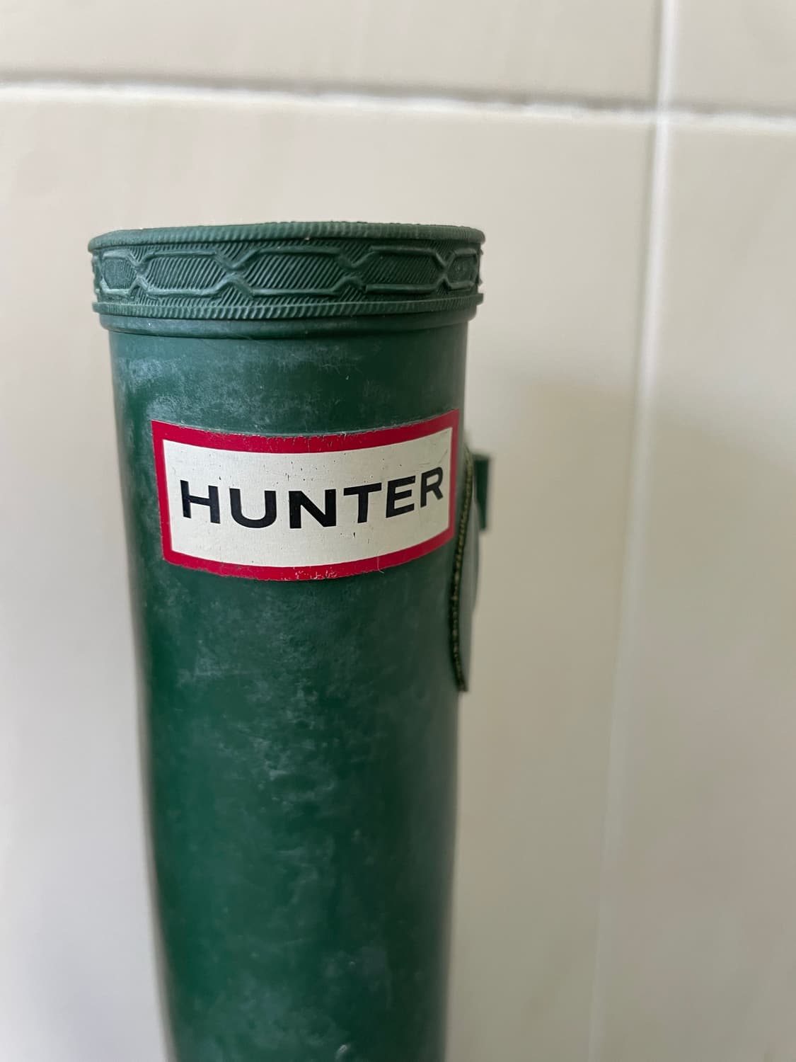 헌터 레인부츠 롱 부츠 그린 헌터부츠 230 상품이미지3