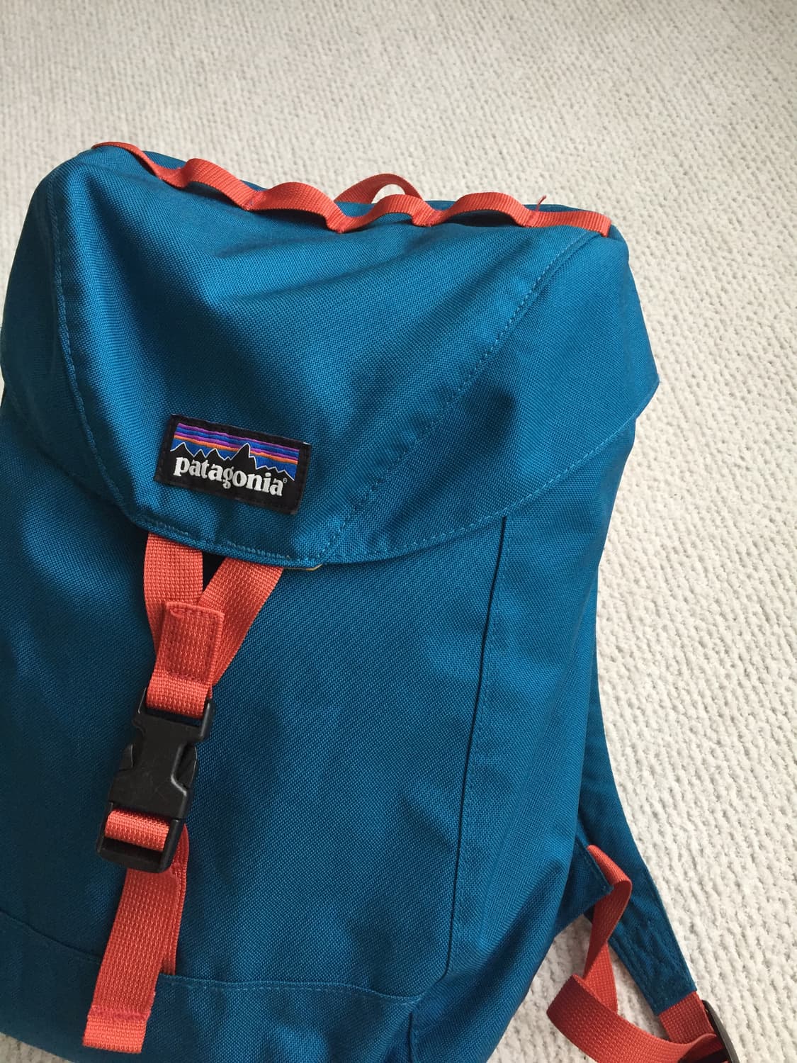 파타고니아 15L 백팩 청록 오렌지 상품이미지2