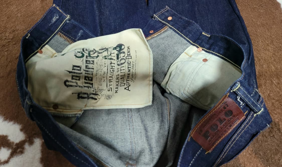 폴로 랄프로렌 남성용 진청바지(36×32) 상품이미지6