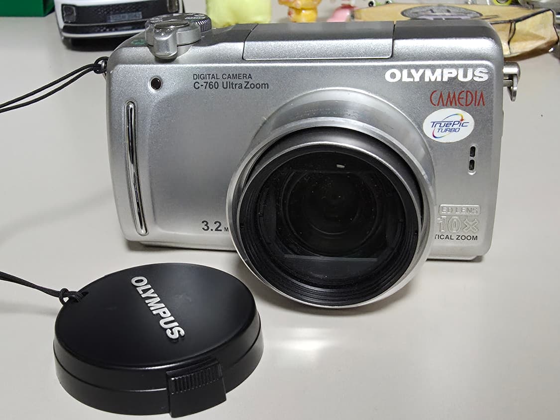 올림푸스 카메디아 C760 UZ 빈티지 디지털카메라 상품이미지1