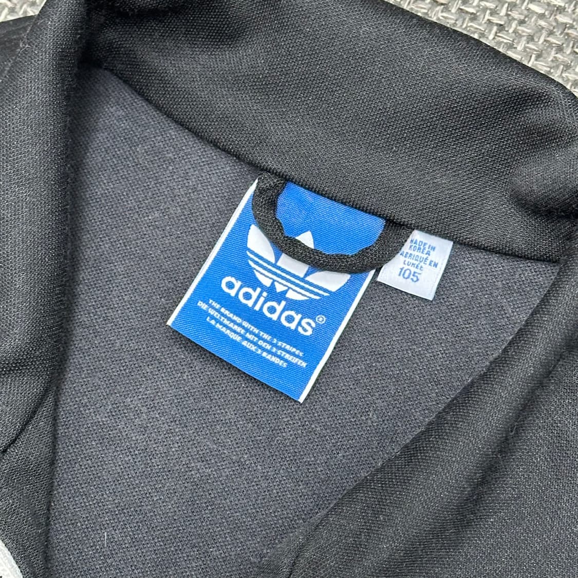 아디다스 유로파 빈티지 블랙 져지 105 상품이미지7