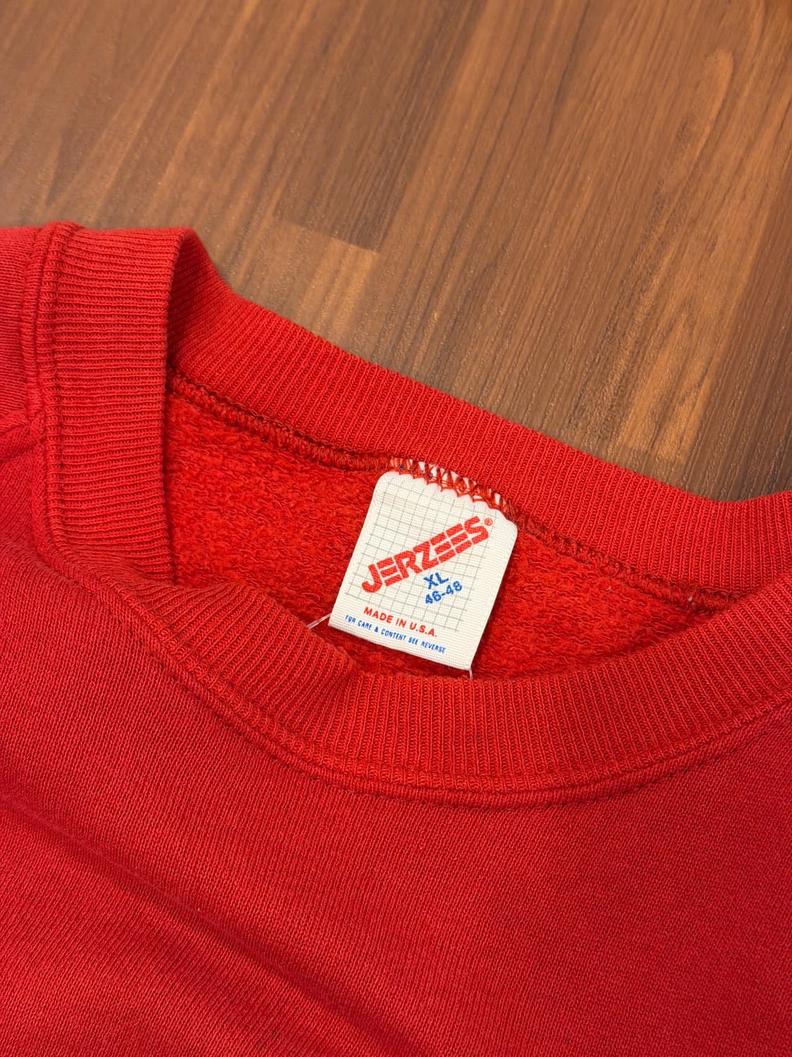 90s Jerzees 저지스 플레인 스웻 셔츠 (made in USA) 상품이미지10