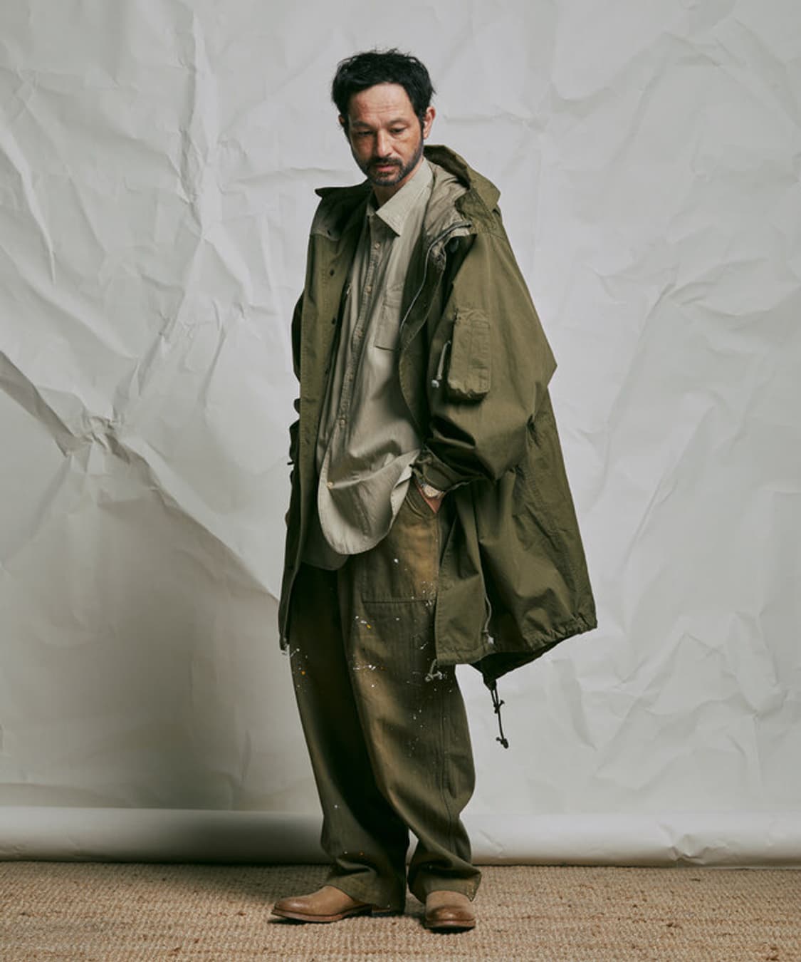 비헤비어 야상 m48 mil parka olive 상품이미지1
