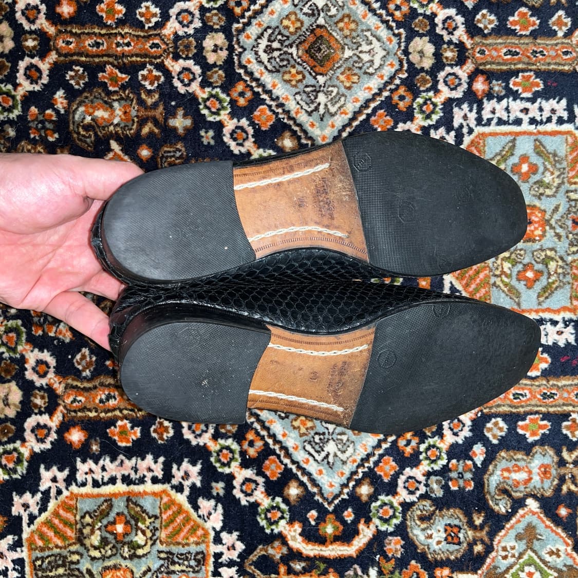 the row “adam” snakeskins loafers 상품이미지5
