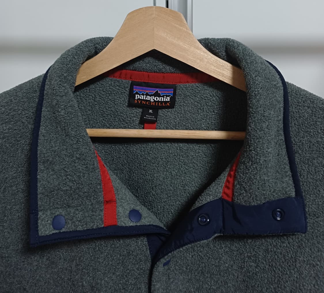 🇳🇮 [XL] 파타고니아 신칠라 스냅티 니켈 / 네이비 블루 상품이미지4