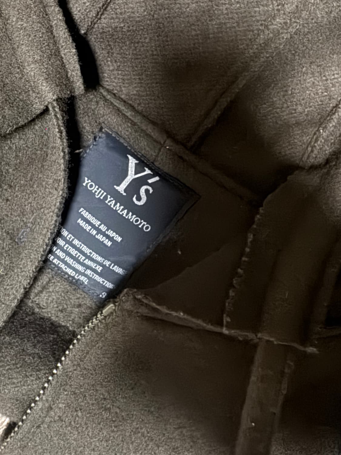 Y’s 울 후드집업 상품이미지3