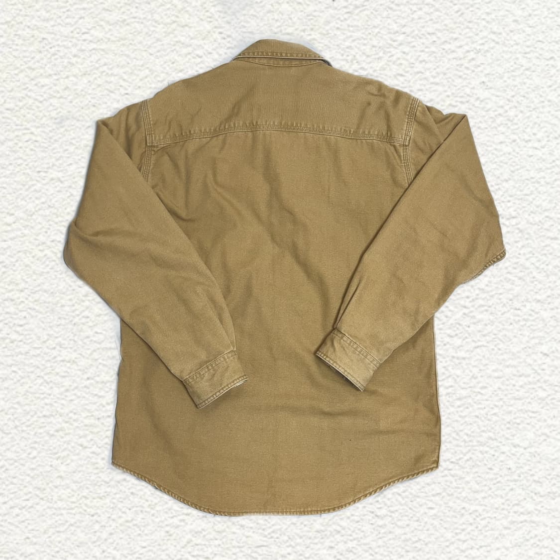 빈티지 L.L.Bean 남성 워크셔츠 S REG 베이지 상품이미지2