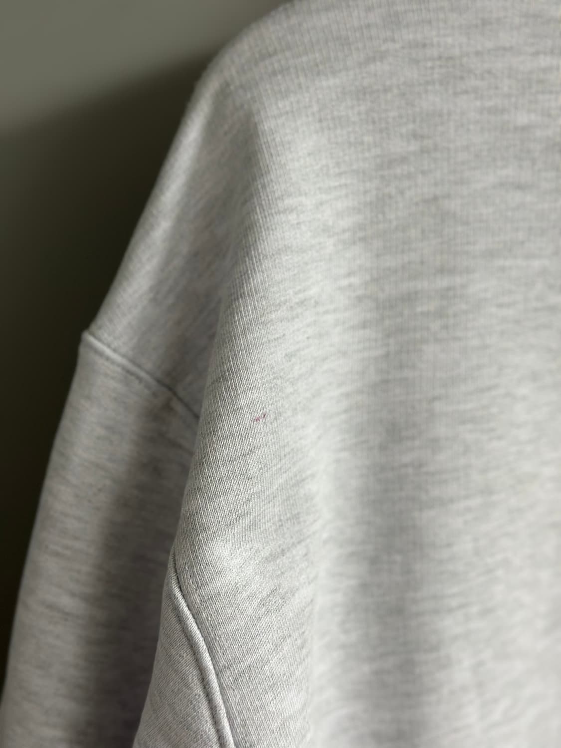 [OS] 렉토 맨즈 크루넥 맨투맨 스웻셔츠 멜란지그레이 상품이미지5