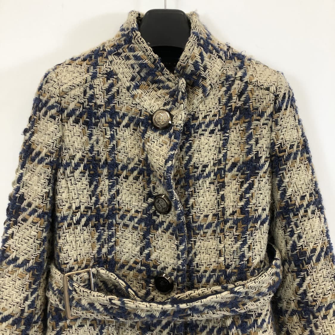 모조에스핀 벨티드 트위드코트 85-91-164 상품이미지2