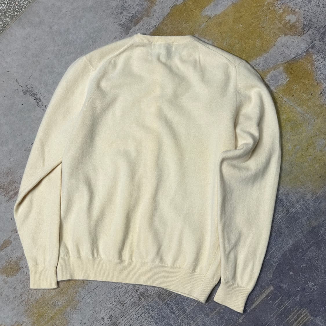 버버리 90s 금장 램스울 니트 가디건  상품이미지3