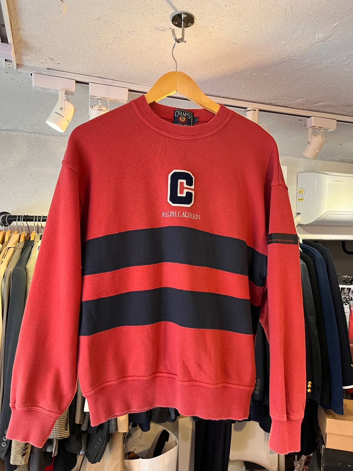 챕스 랄프로렌 C 로고 스웻셔츠 상품이미지1