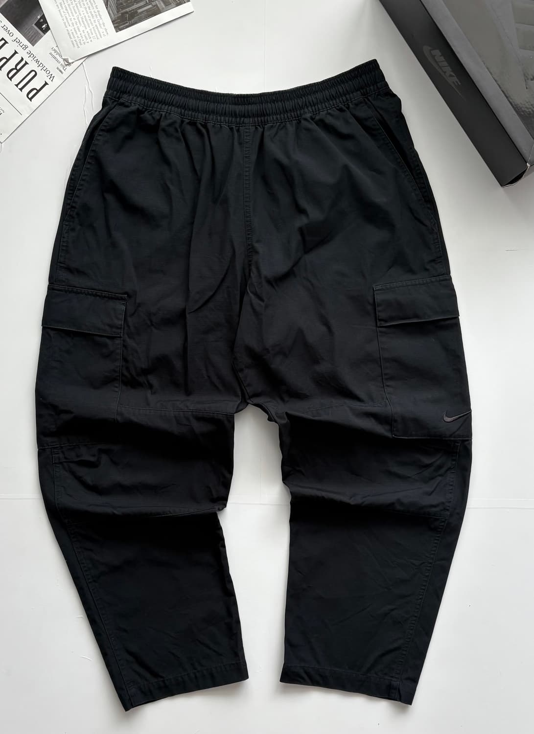 Nike 나이키 우븐 블랙 카고 팬츠 상품이미지2