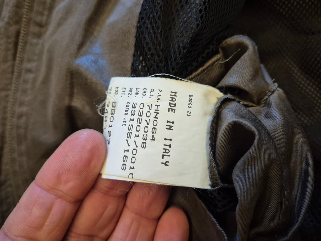 00s GIORGIO ARMANI 라이더 자켓 상품이미지10